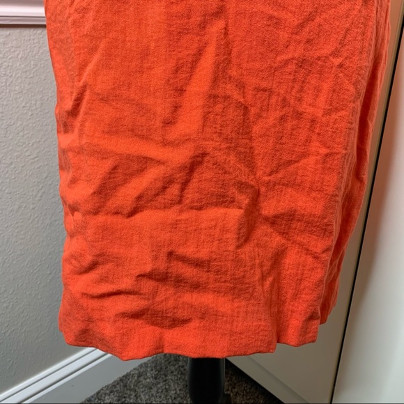 Chattawak Key Hole Linen Style Midi Dress - Picture 10 of 15